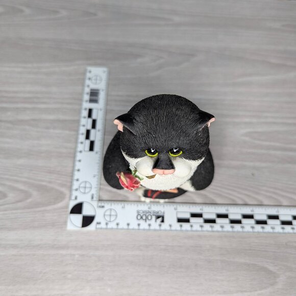 Enesco 2005 Comic & Curious Cats A6041 "With Love" Border Fine Arts Studio - Picture 9 of 11